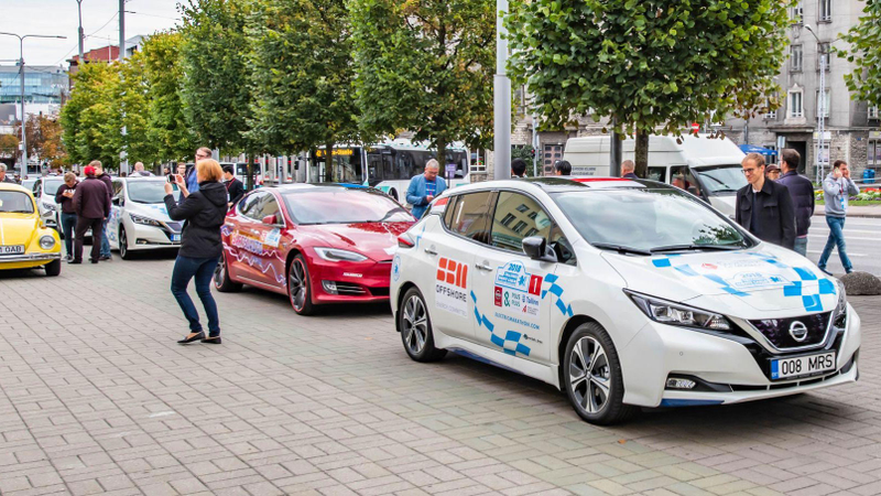 Illustration for article titled The Electric Marathon Is the All-EV Rally You've Never Heard Of